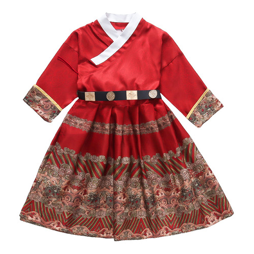 Children's Hanfu Chinese Style New Boy's Mamian Skirt  Autumn Collection New Guoxue Costume Ancient Style Performance Wear Wholesale
