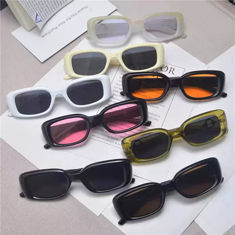 时尚太阳镜复古显痩防紫外线网红同款猫眼镜百搭跨境墨镜遮阳镜