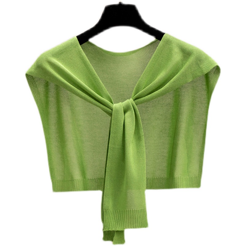 Summer fashionable silk thin cloak, vest, scarf