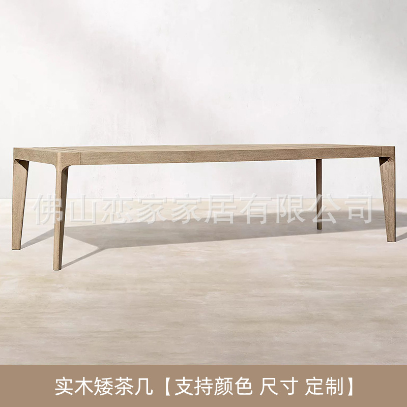 Sofá al aire libre Hotel Villa patio balcón sofá de madera maciza al aire libre jardín terraza ocio sofá muebles de teca