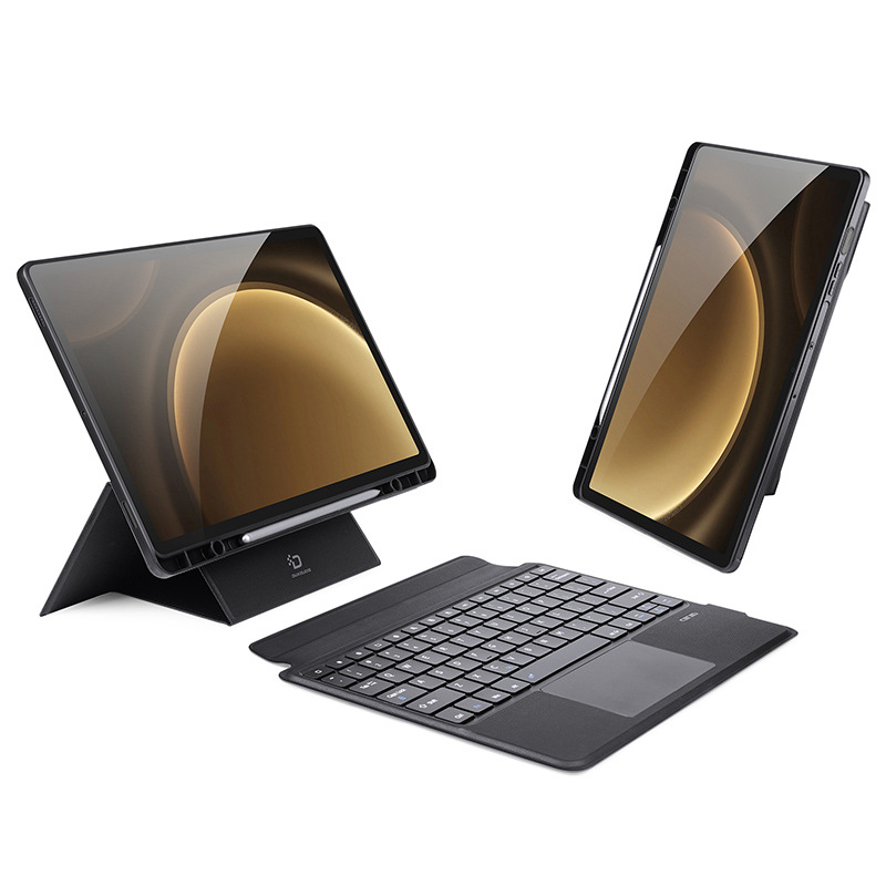 Aplicable a Samsung TabS10fe cubierta de teclado plano bluetooth A9Plus separación magnética retroiluminación teclado externo