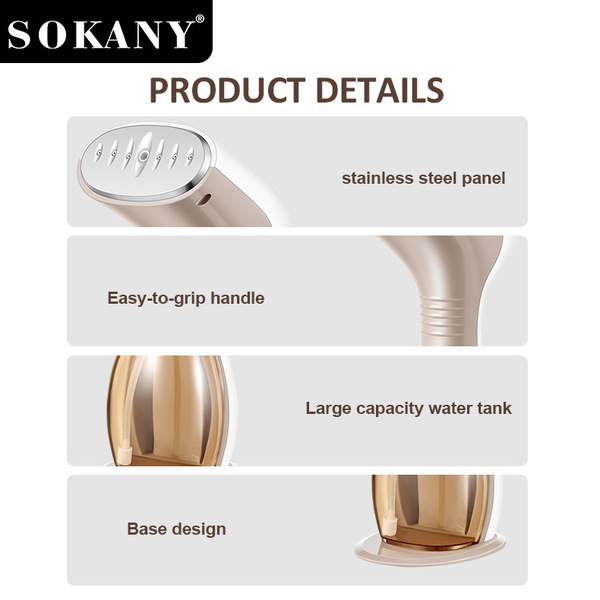 Foreign Trade Sokany12010 Iron brush home handheld small hanging hot…