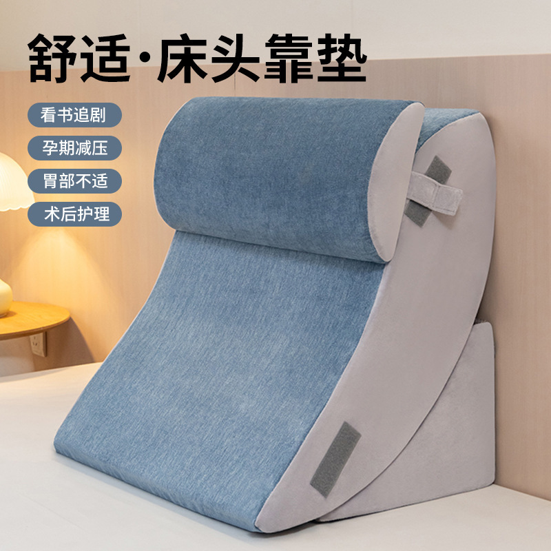 Anti-Reflux Wedge Mattress for the Elderly, Nursing Cushion, Triangular Pillow, Semi-Reclining Tilt Pillow, Bile Reflux Prevention Pillow H3 Anti-Reflux Wedge Mattress for the Elderly, Nursing Cushion, Triangular Pillow, Semi-Reclining Tilt Pillow, Bile Reflux Prevention Pillow H3