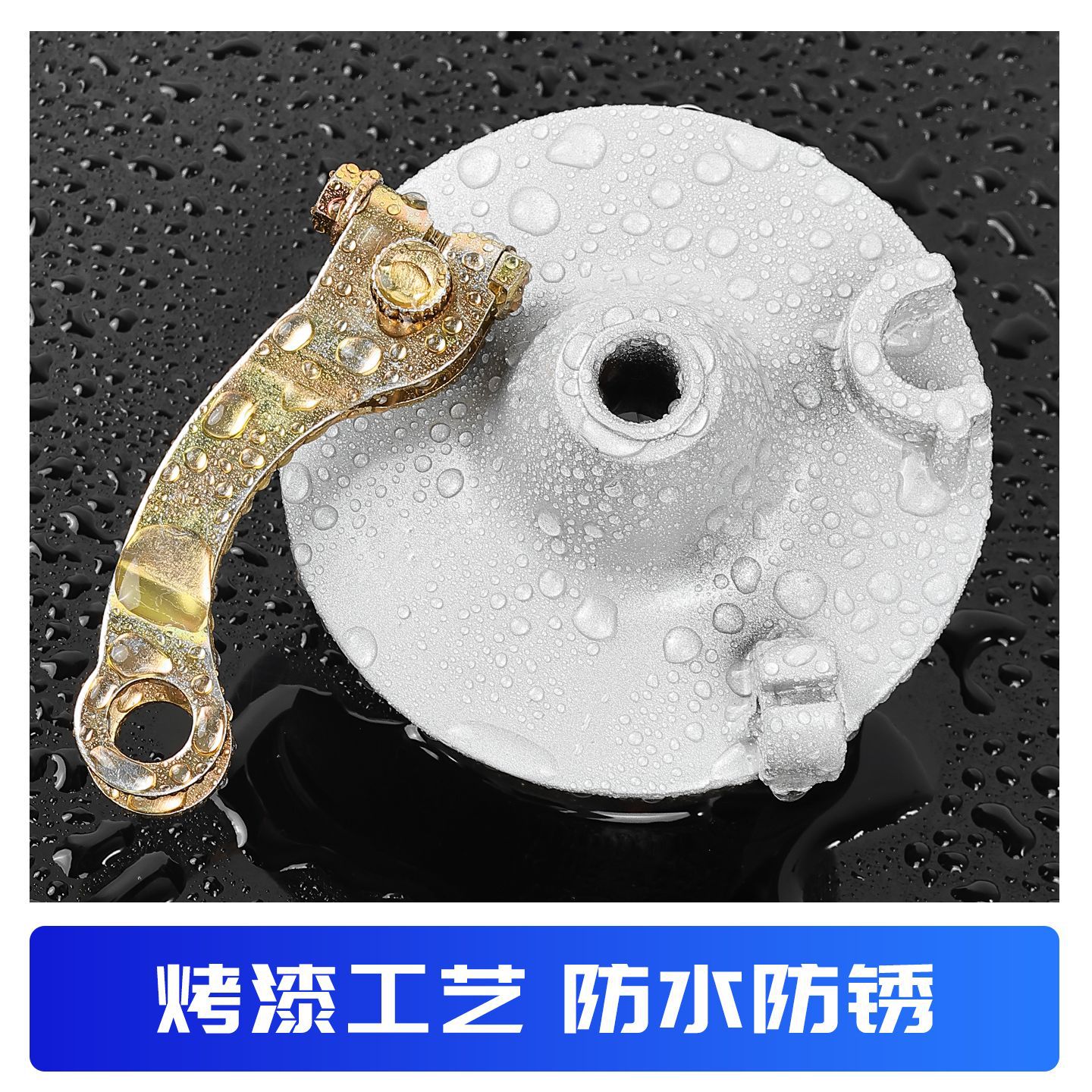 Cubierta del tambor de freno del vehículo eléctrico Magnolia TB50 conjunto de freno tipo 80 batería de freno de tambor pequeño freno delantero con bloque de freno