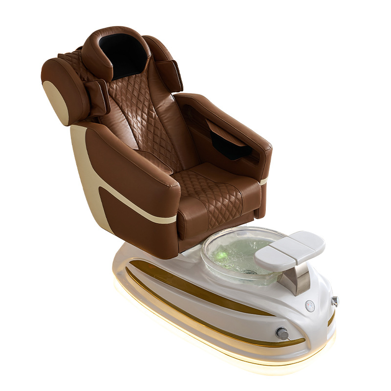 Sofá de baño de pies sofá de terapia de pies sofá eléctrico sofá cama reclinable cama de baño de pies para una sola persona cama de masaje cama de lavado de pies silla de belleza