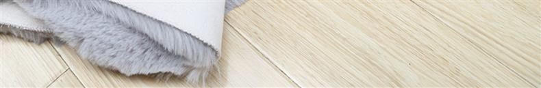 Thickened Imitation Rabbit Plush Carpet for Bedroom, Large Area Bedside Mat, Balcony Living Room Coffee Table Blanket, Simple Ins