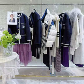 郁26冬香菲杂款女装份货专柜尾货实体服装店直播拿货品牌折扣货源