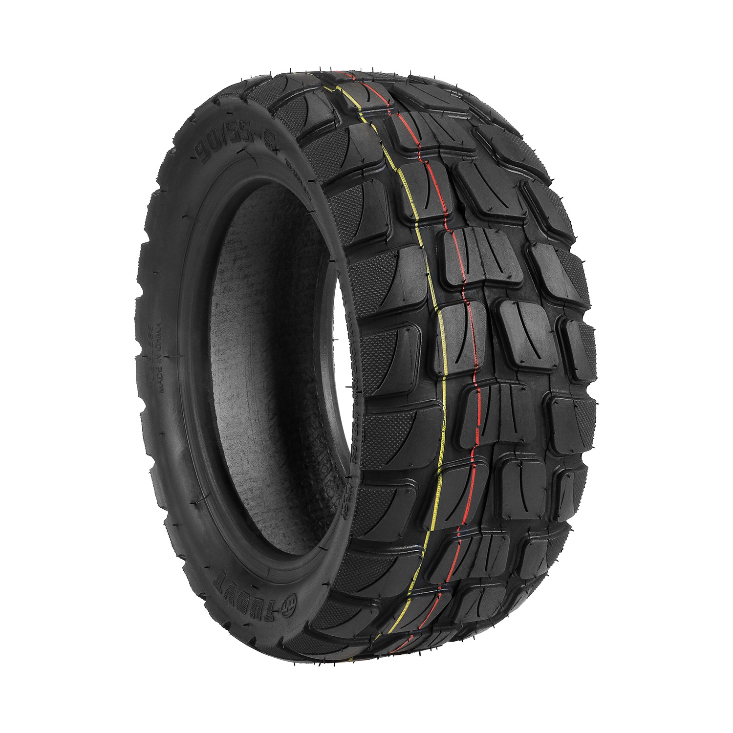 TUOVT90/55-6越野真空胎加厚真空胎10寸10X3.0 80/65-6加宽加厚胎