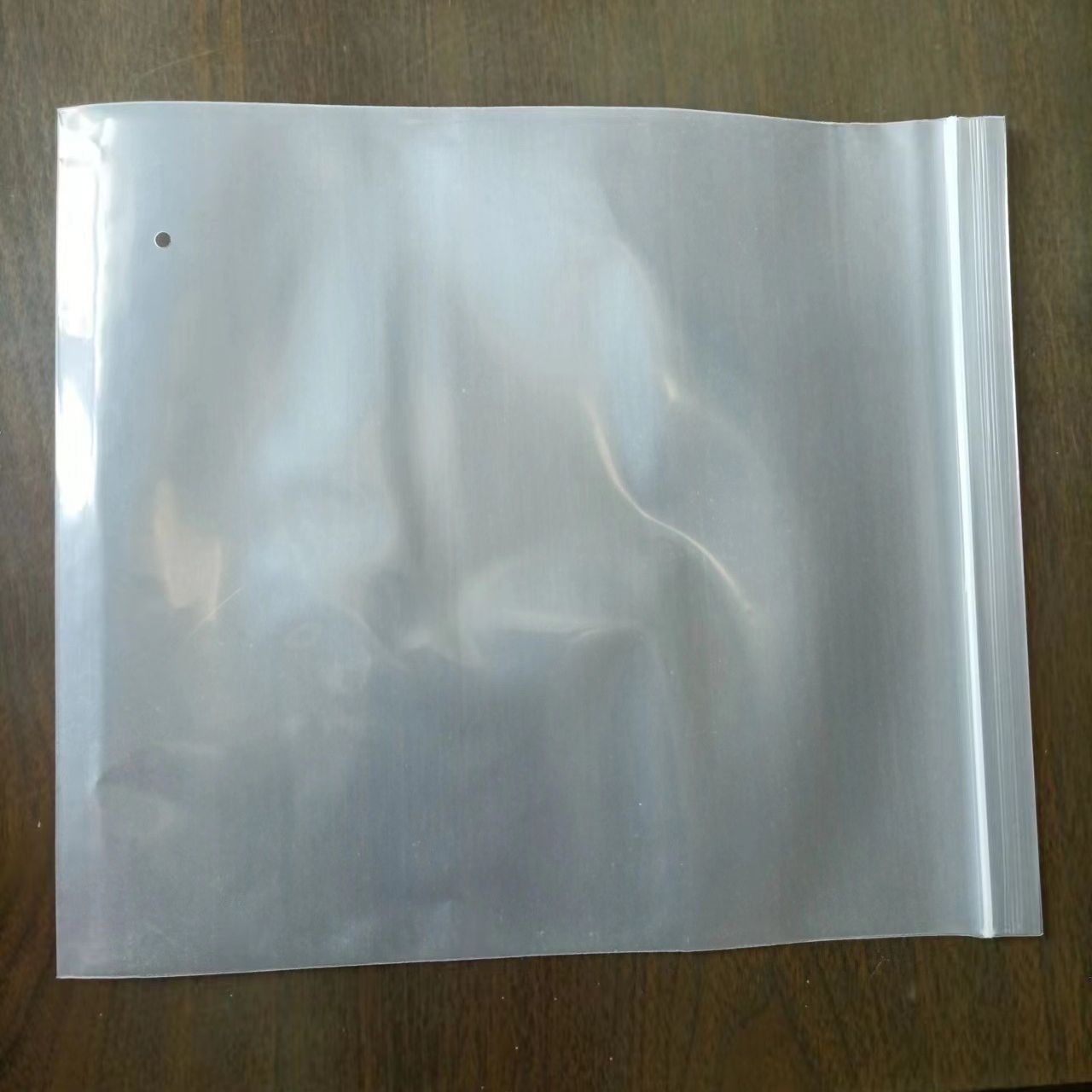 红边pe封口骨袋批发 贴骨袋自粘袋 蓝色骨袋印刷单面黑色LOGO