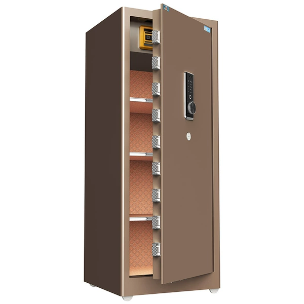 150CM-coffee gold fingerprint password model