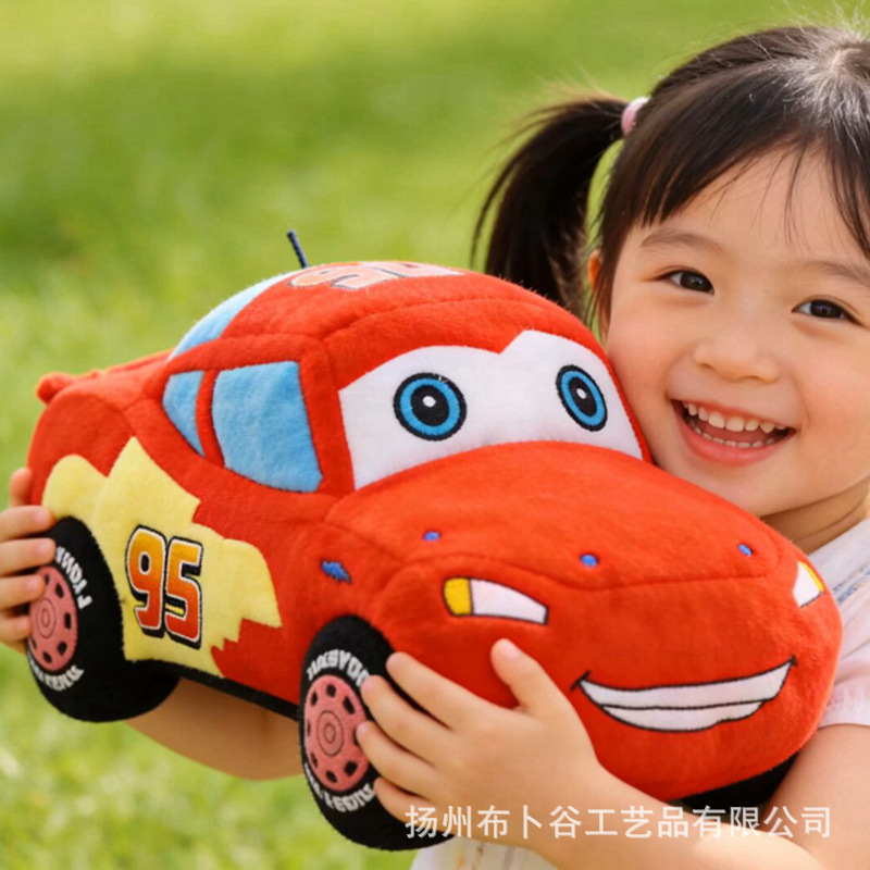 Cross-Border New Lightning Mcqueen Car Doll Pillow Plush Toy Children's Car Pillow Doll Birthday Gift Cross-Border New Lightning Mcqueen Car Doll Pillow Plush Toy Children's Car Pillow Doll Birthday Gift