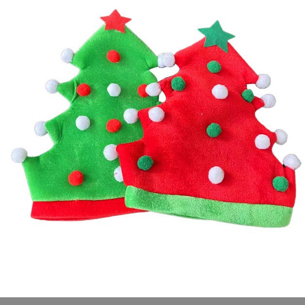 Transfronterizo nuevo sombrero de Navidad creativo sombrero de duende sombrero de modelado fiesta de baile vestido de payaso Halloween DIY