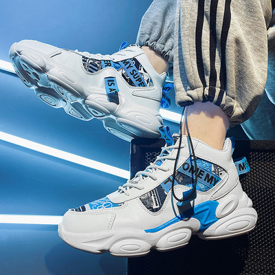 2022 Spring Gaobang Men's Shoes ventilation canvas shoe Youth Small code run motion Casual shoes shoes