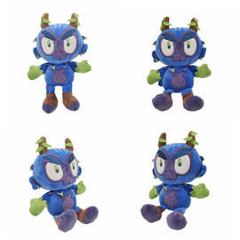 跨境新品Bloons TD6奧本猴子毛绒玩具Obyn Greenfoot公仔玩偶