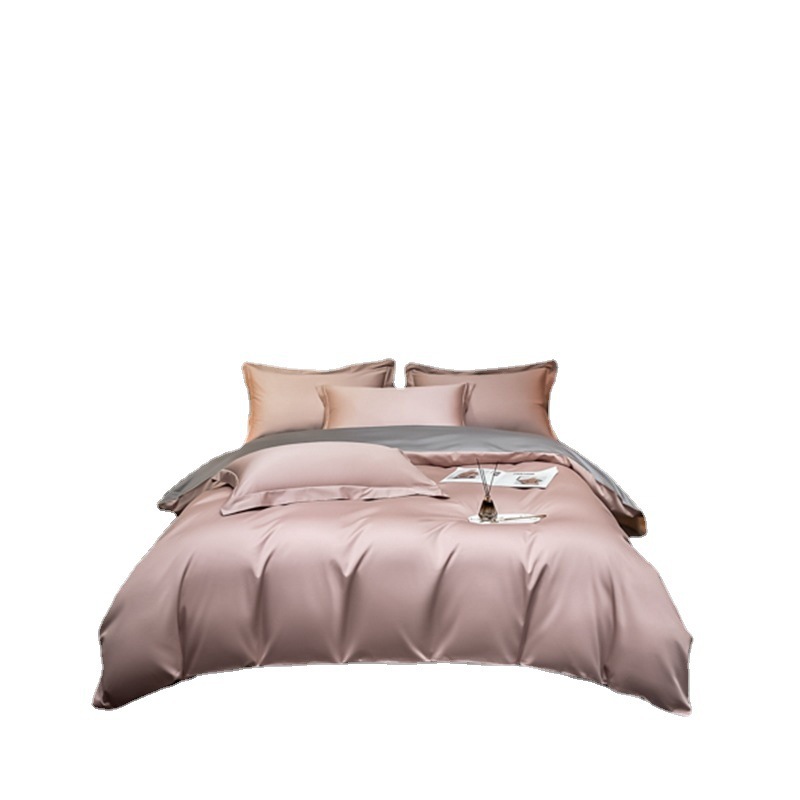 Luxe katoenen dekbedovertrek set vierdelig voor alle seizoenen_voghion.com