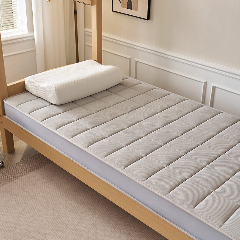 Nuevo colchón de dormitorio de estudiantes universitarios de algodón con memoria de látex individual 90*190 cama de dormitorio de dormitorio de escuela secundaria