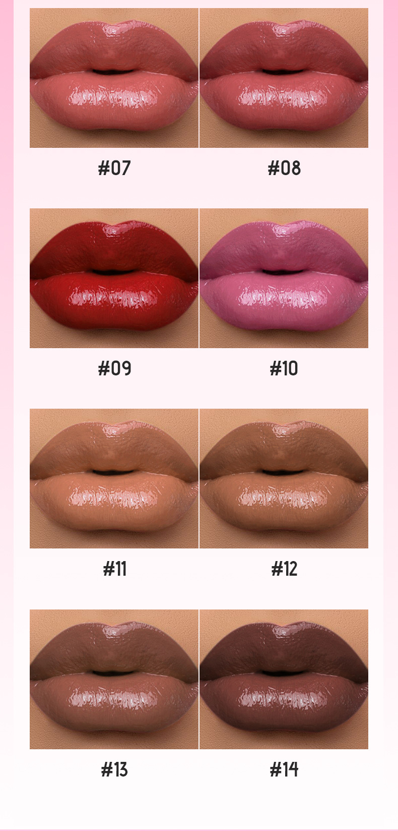 Pudaier Lip Plumping Gloss Moisturizing Ginger Non Fading Lipstick_voghion.com