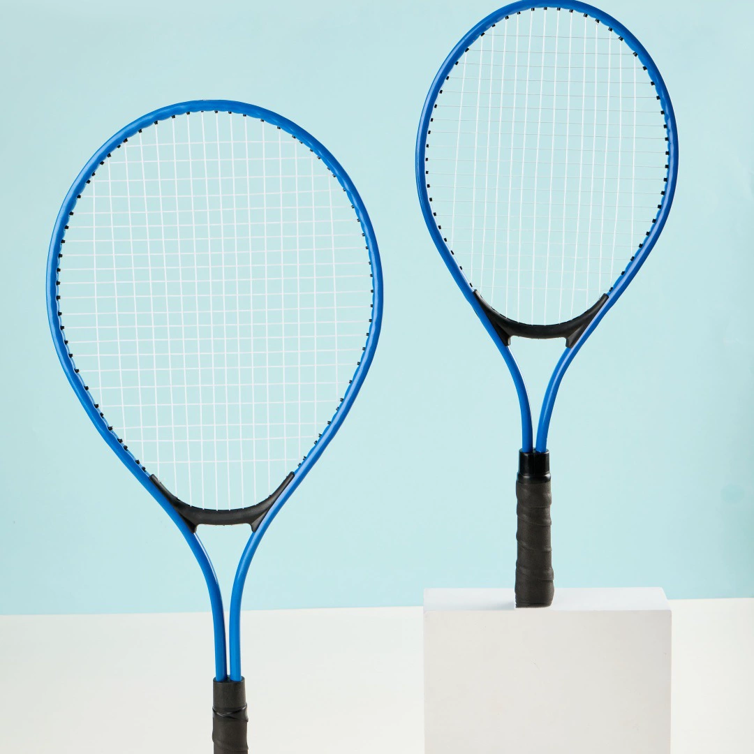 Для начинающих взрослых детей ферросплавная теннисная ракетка 25-дюймовая 21-дюймовая теннисная ракетка для одиночного теннисного тренажера