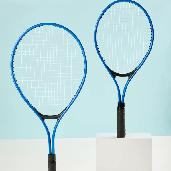 Beginner adult children ferroalloy tennis racket 25 inch 21 inch tennis racket single tennis trainer suit