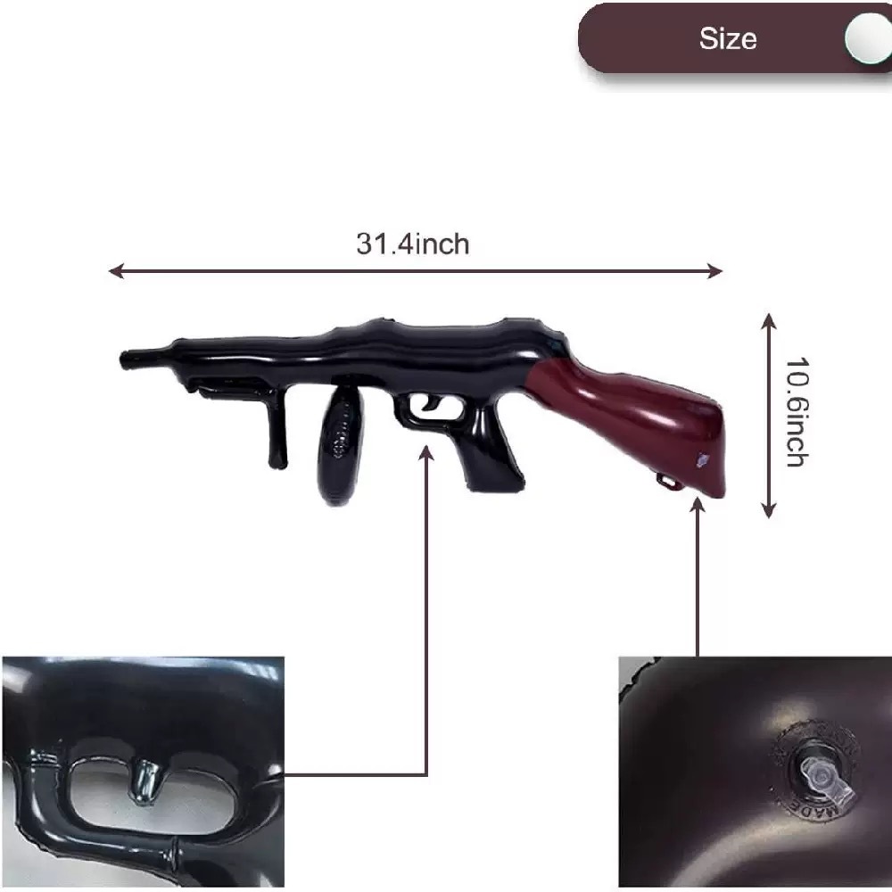 En stock venta al por mayor PVC inflable pirata cuchillo inflable juguete espada inflable simulación arma actividad apoyos