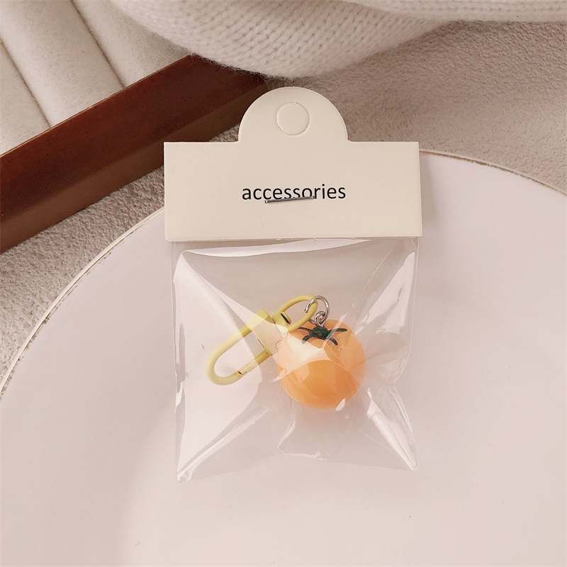 Colgante de tomate amarillo claro G1019