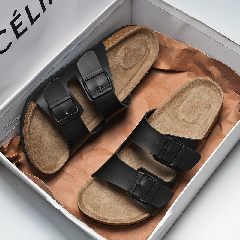 [Быстстый взрыв★227] высокое качество Birken пробка буксир Мюллер туфли ретро пряжка лапша для мужчин и женщин