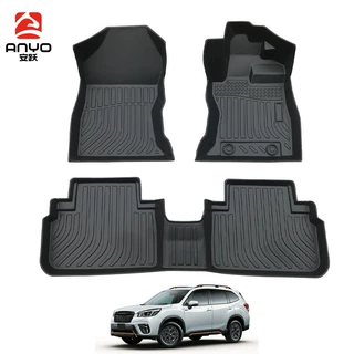适用Subaru Forester RHD 2019-2024斯巴鲁森林人专用TPE汽车脚垫