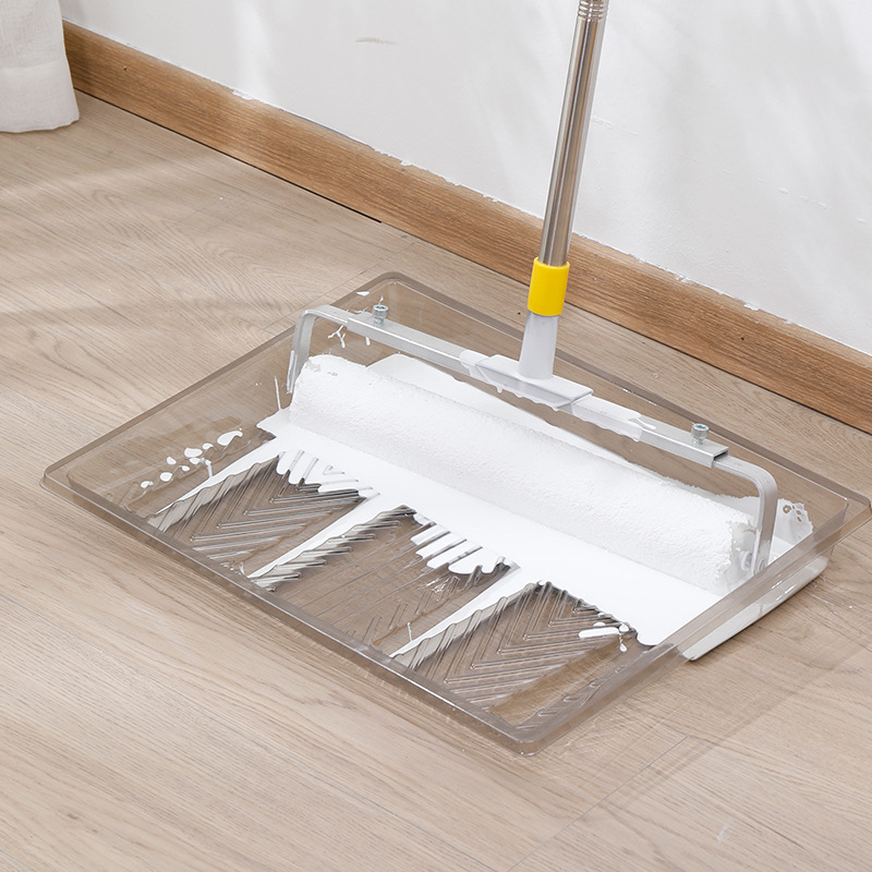 Cepillo de rodillo de pared, herramienta de pintura, cepillo, pintura de pared, pintura de látex, juego de cepillos de rodillo de varilla telescópica alargada