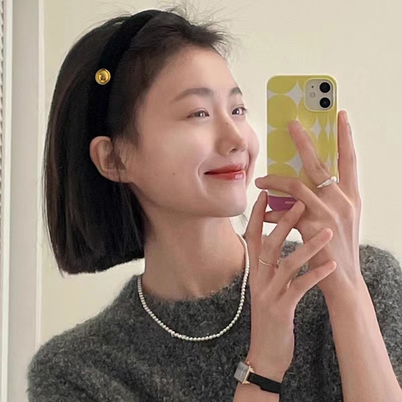 L'oro antico è davvero di alta qualità e versatile ~ fascia per capelli da donna semplice fermaglio per capelli Corea del Sud fascia per capelli accessori per capelli copricapo_voghion.com