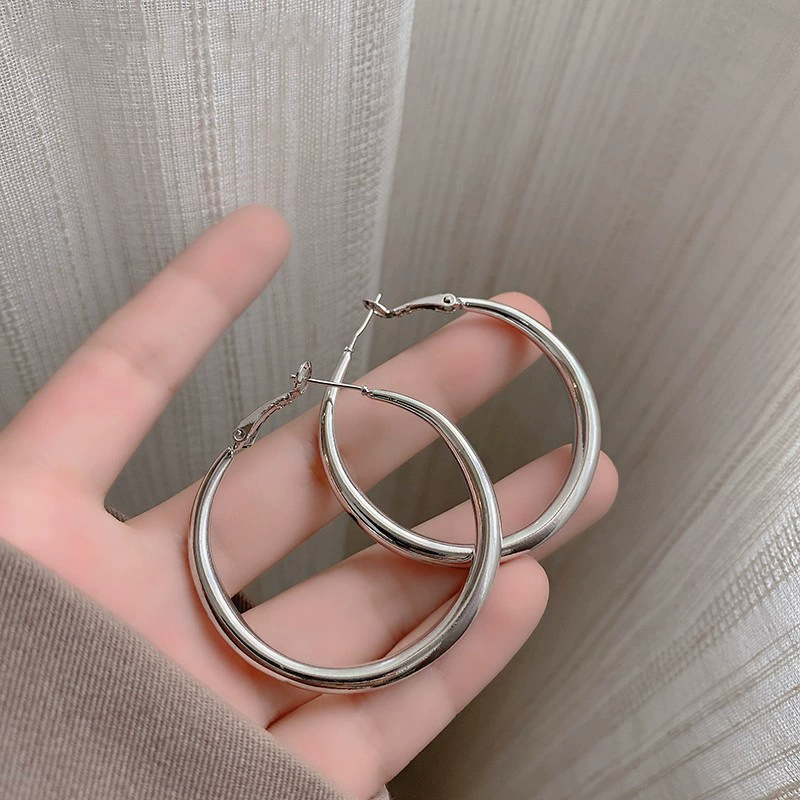 Серебряная игла, универсальные модные длинные серьги из жемчуга, серебро 925 пробы, интернет-знаменитость