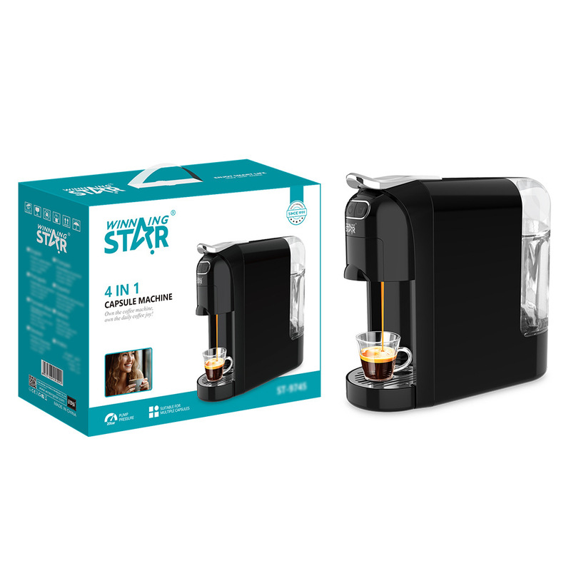 Winning Star cross-border household capsule powder bag tea bag four-in-one multifunctional multi-system capsule coffee machine