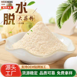 脱水大蒜粉厂家定制 蒜香粉工厂批发餐饮脱水蔬菜粉大蒜粉