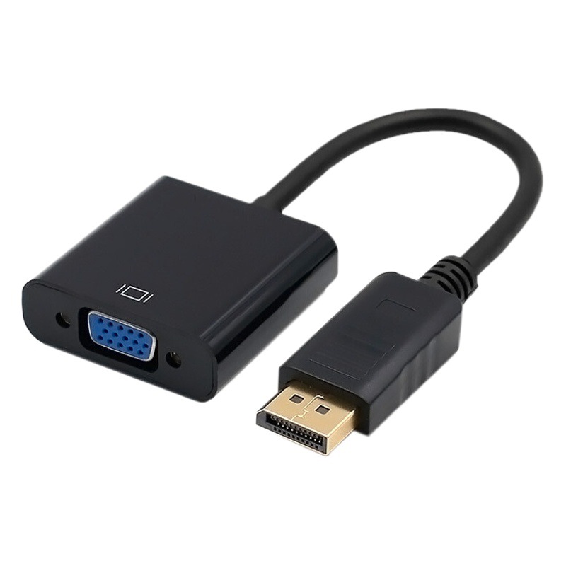 DP al convertidor VGA portátil conectado a TV proyector HD cable adaptador DisplayPort línea 20cm