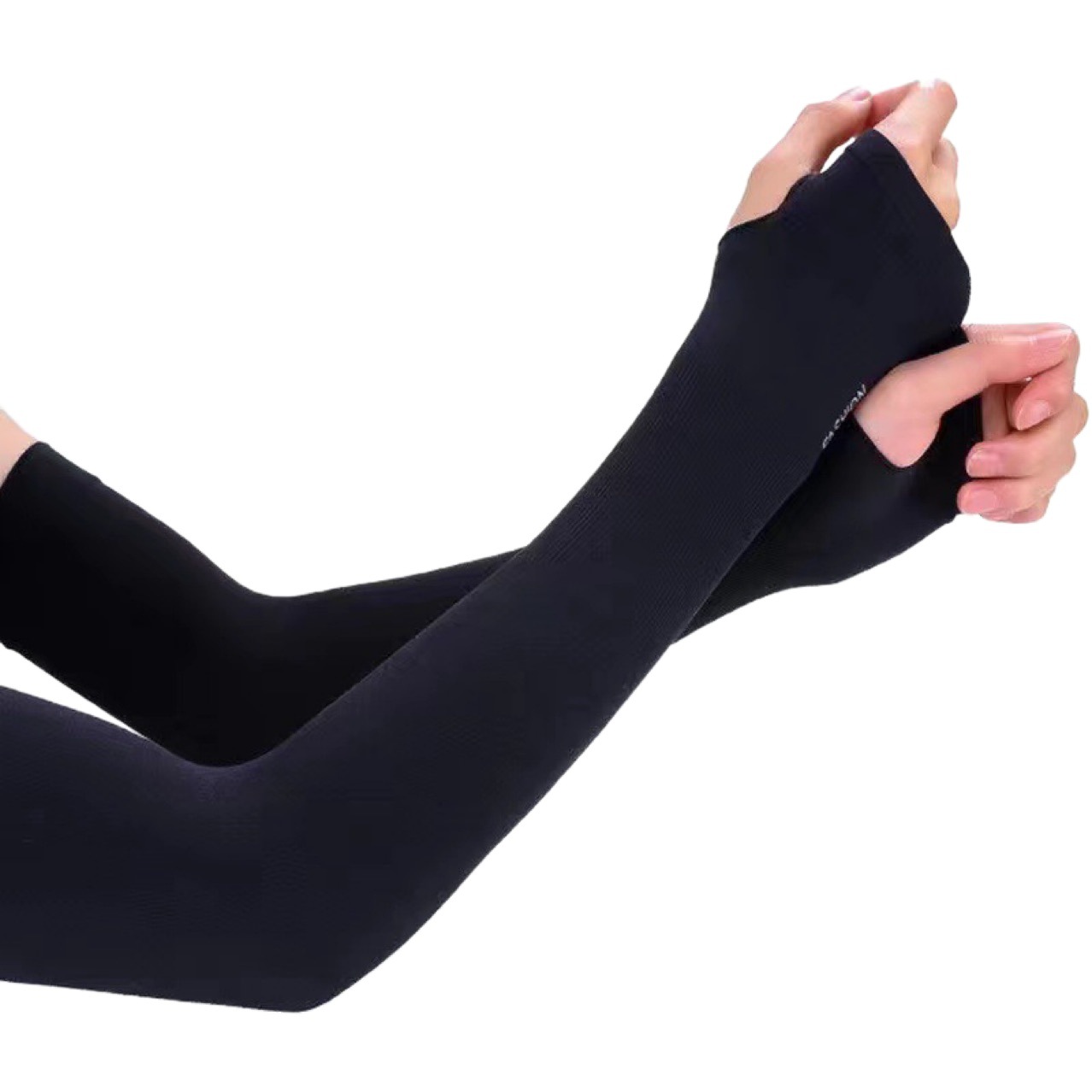 Deportes hombres y mujeres verano brazo protección verano hielo seda sol protección ovisleeve guantes al aire libre delgada protección UV hielo mangas