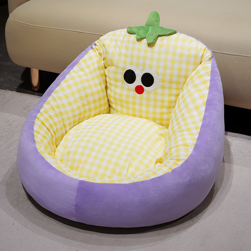 Ventana flotante de la sala de estar, niños de lectura de libros, almohadilla de futon gruesa otoño-invierno