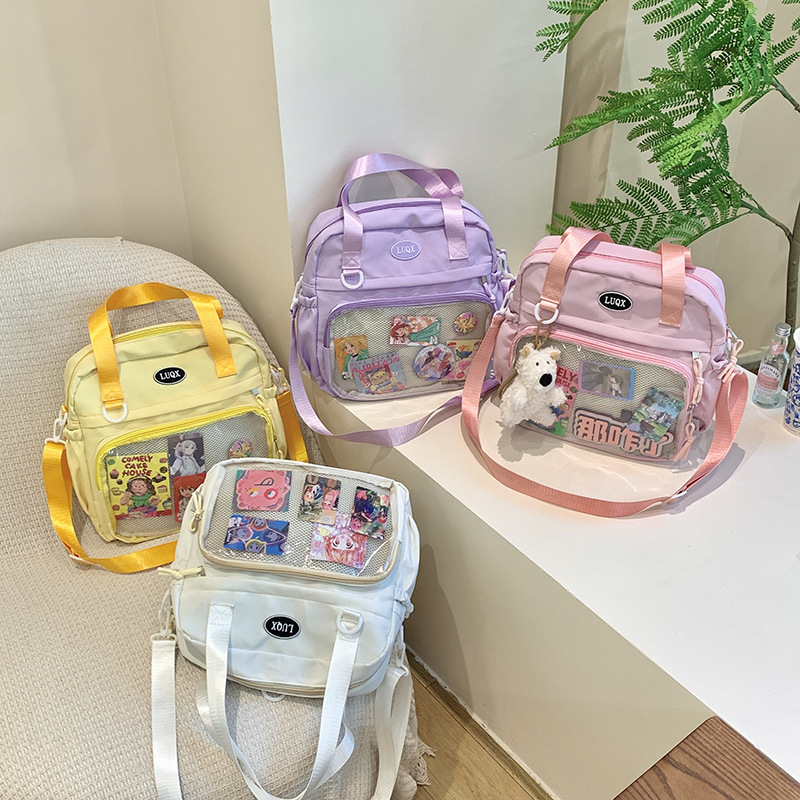 Women's Bag Large Capacity Pain Bag 20254 New Handbag Korean Style Fashionable Sweet Shoulder Bag Crossbody Bag Backpack Women's Bag Large Capacity Pain Bag 20254 New Handbag Korean Style Fashionable Sweet Shoulder Bag Crossbody Bag Backpack