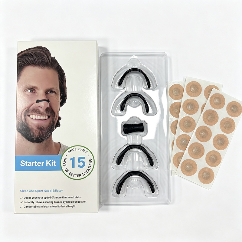 Factory In-Stock New Model Nasal Breathing Dilator Ventilation Nasal Patch Magnetic Nasal Clip Direct Sales from Manufacturer Nasal Clip