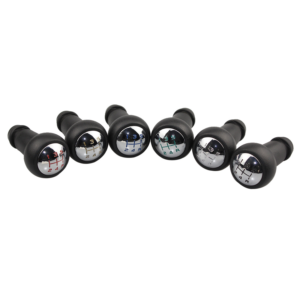 Adecuado para el logotipo 307 207 206 Citroen Cambio de 5 velocidades Balonmano Coche Accesorios de cabeza de cambio de alta calidad