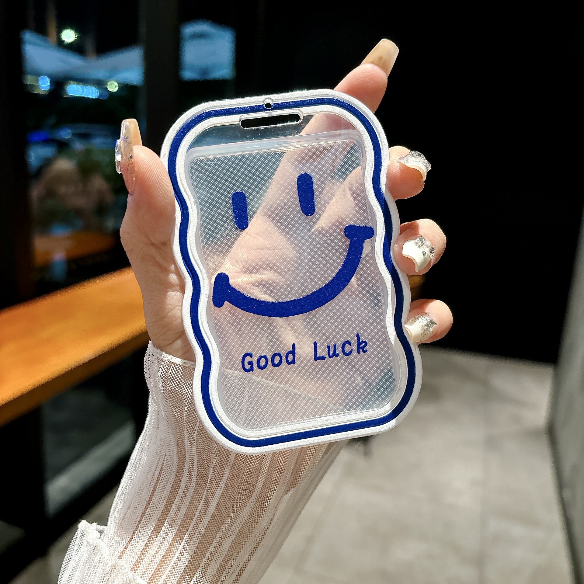 門禁公交工作證件卡套雙面透明硬殼禮物卡套追星照片背包裝飾掛件