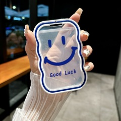 門禁公交工作證件卡套雙面透明硬殼禮物卡套追星照片背包裝飾掛件