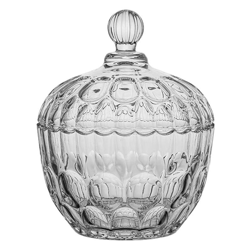 Tarro de cristal creativo con forma de yurta mongola para dulces, recipiente de almacenamiento, tarro de boda con tapa, taza de aromaterapia, taza para velas DIY, tarro de almacenamiento.