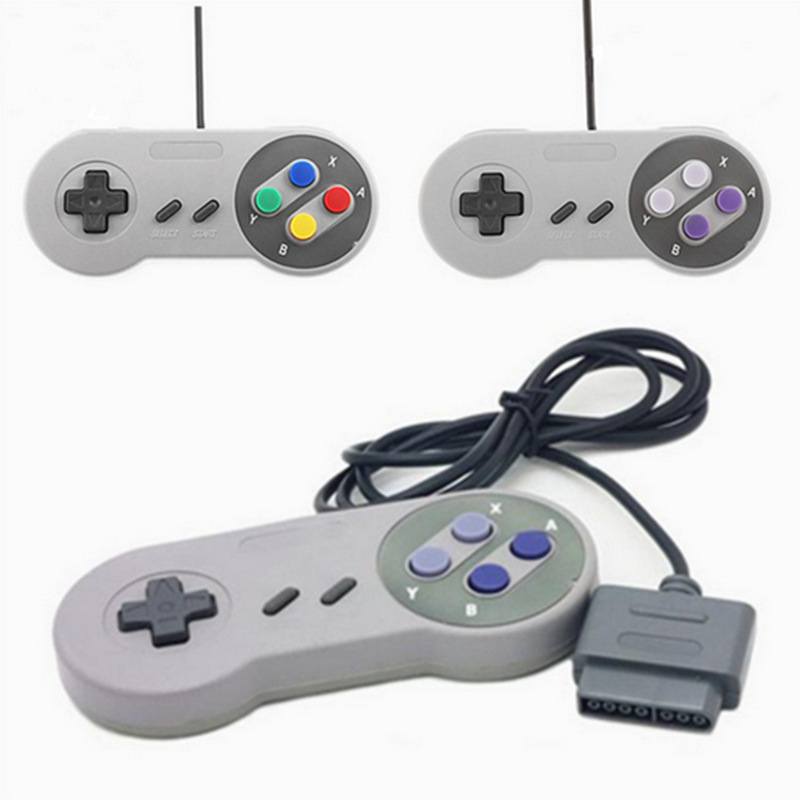 SNES TV game console handle SFC Super handle 16-bit game console European and American version factory wholesale spot