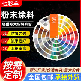 厂家定制防锈喷涂塑粉无静电高亚平光粉末涂料热固性涂装塑粉涂料