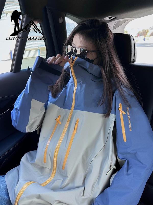 鸟家同款冲锋衣女2025新款秋季户外防风超好看三合一登山运动外套|undefined