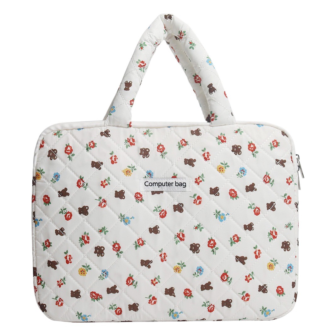 Bolsa de ordenador de algodón espacial Cuaderno femenino de 14 pulgadas Bolso de 16 pulgadas Libro de juegos de 16,1 pulgadas impreso material impermeable de nylon