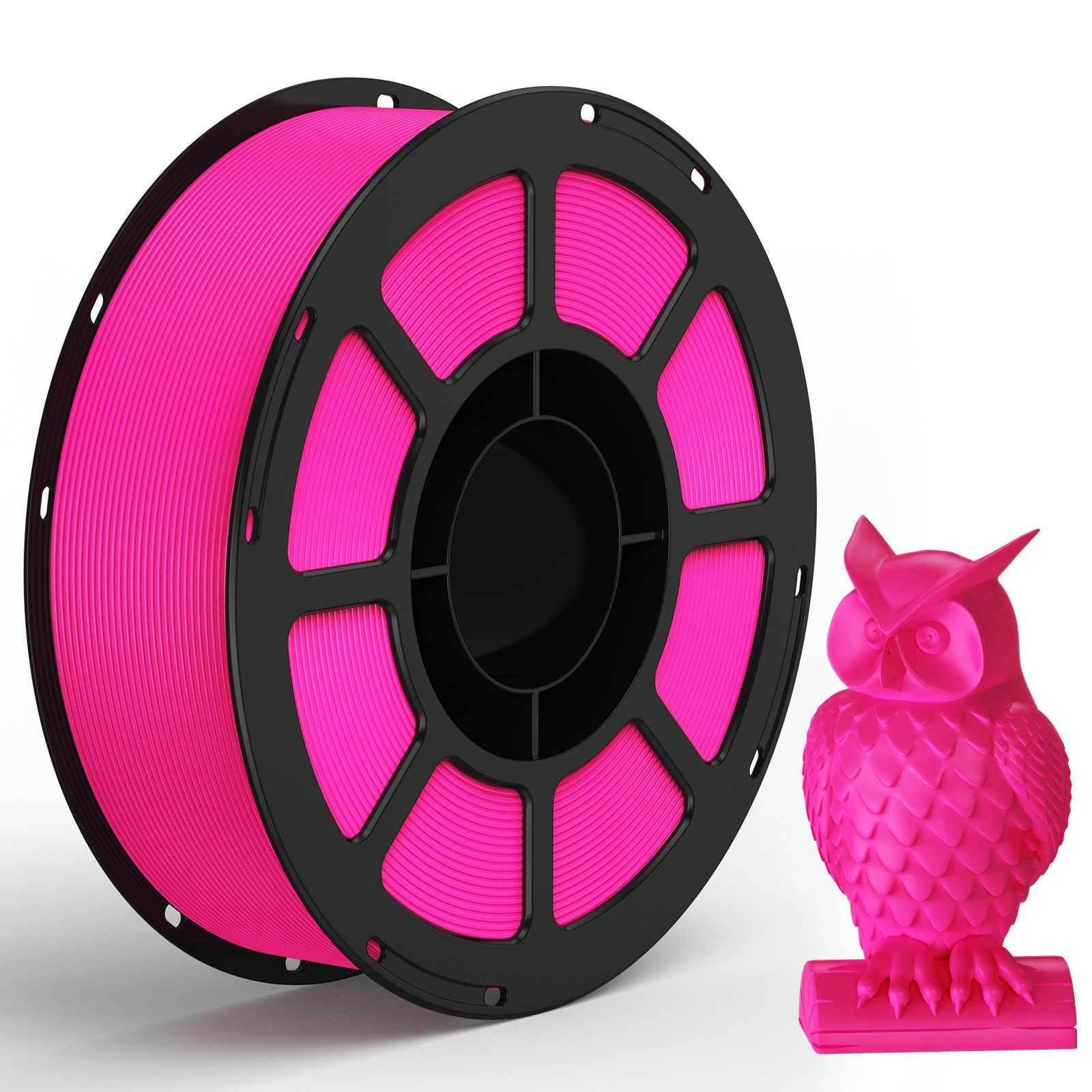 Coredi 3D Printer PETG Material consumible Impresión de alta velocidad 1,75 mm Cinta plana limpia degradable 1KG