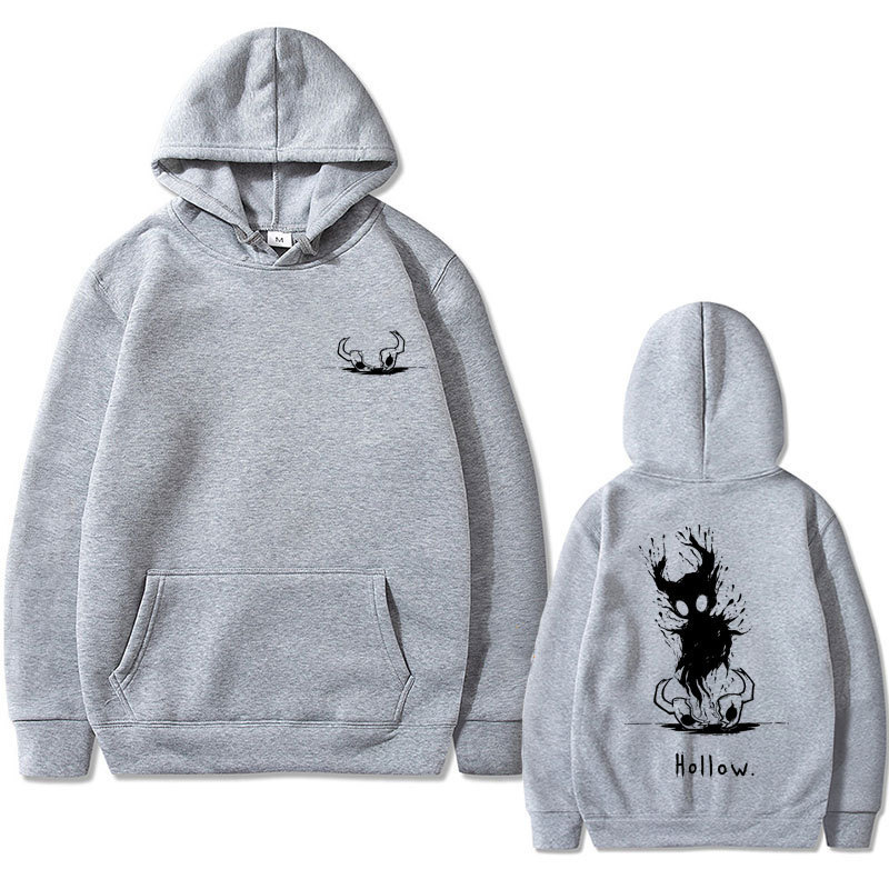 Autumn Cotton Men Hoodie Anime Cartoon Game Hollow Voi