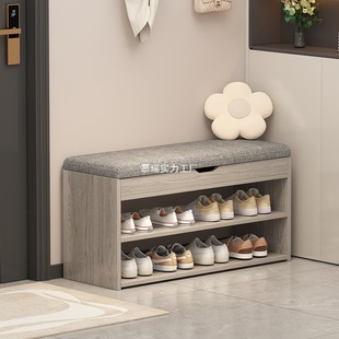 Shoe Rack Household Integrated Shoe Stool Door Entrance Simple Multi-layer 2025 New Shoe Changing Stool Multi-layer Household Shoe Cabinet