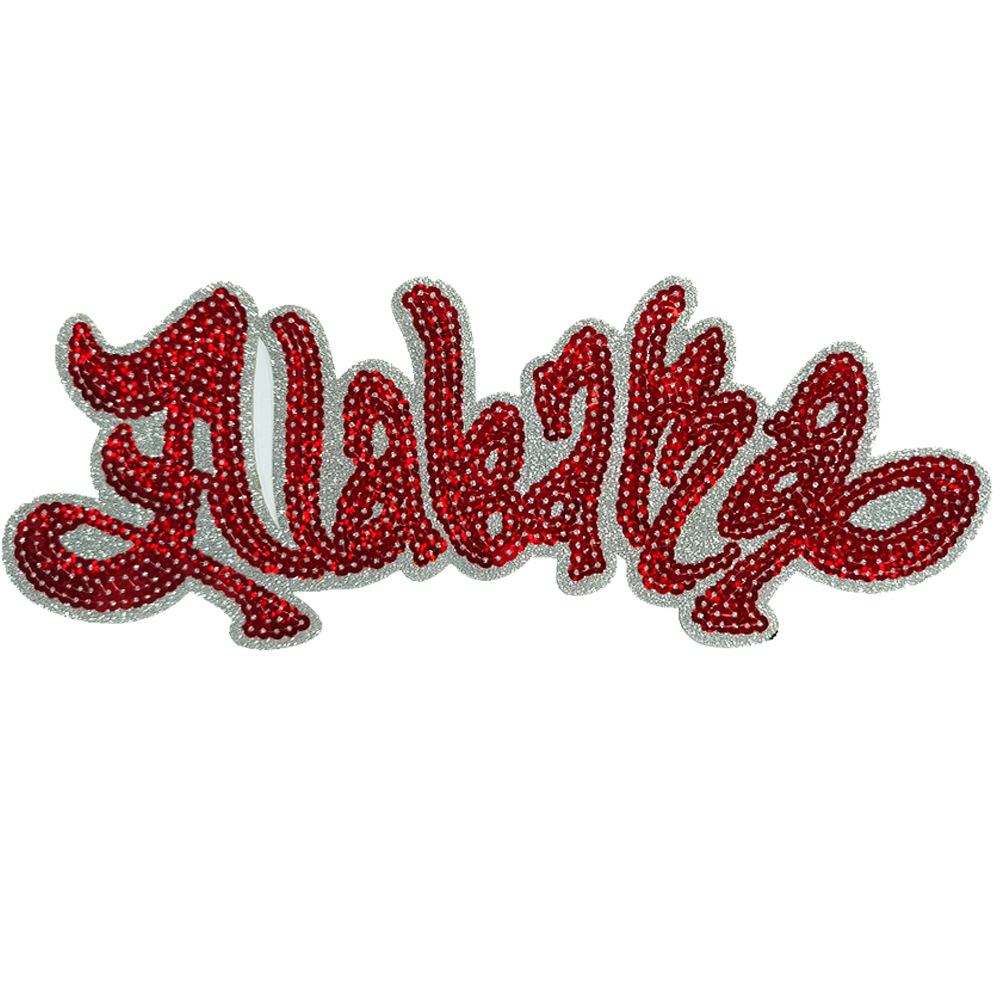 24g Weight Clothing Sticker Patches Classification 1 Piece Quantity Sequin Material Letter Pattern Simple Style, Classic Style Style 1 Piece Simple Style Classic Style Letter Sequin Clothing Sticker Patches 8
