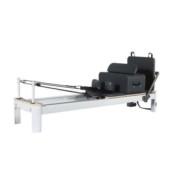 Factory Source Wholesale Aluminum Alloy Small White Bed Commercial Yoga Studio Core Bed Pilates Large Instruments Pilates Bed